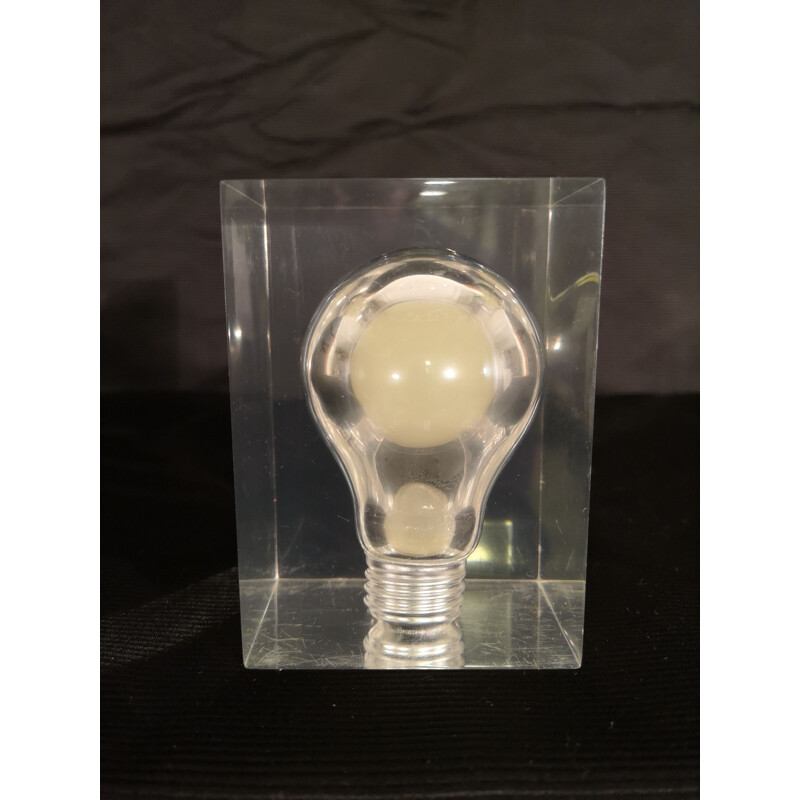 Vintage Phosphorescent bulb included by Pierre Giraudon