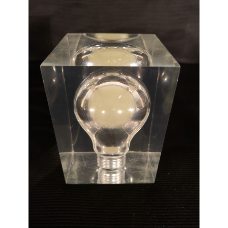 Vintage Phosphorescent bulb included by Pierre Giraudon