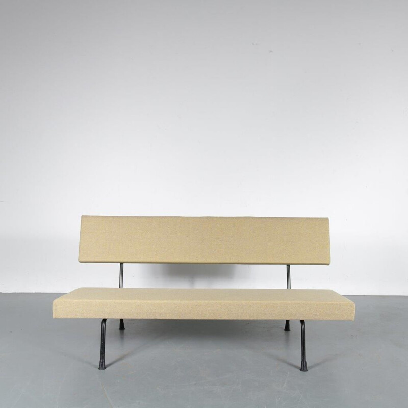 1950s Model 447 sofa  designed by Wim RIetveld, manufactured by Gispen in the Netherlands