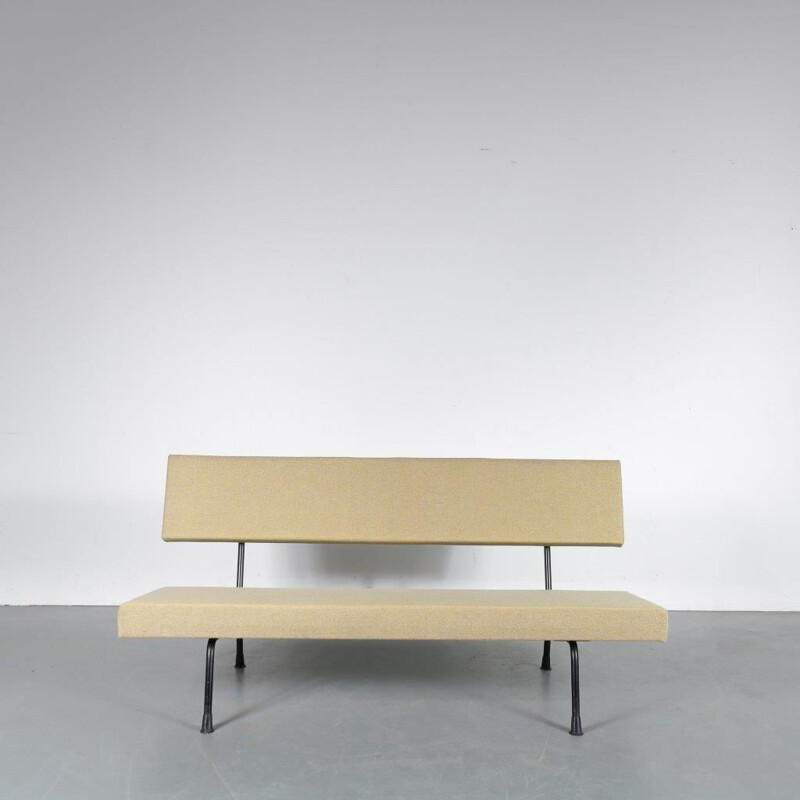 1950s Model 447 sofa  designed by Wim RIetveld, manufactured by Gispen in the Netherlands