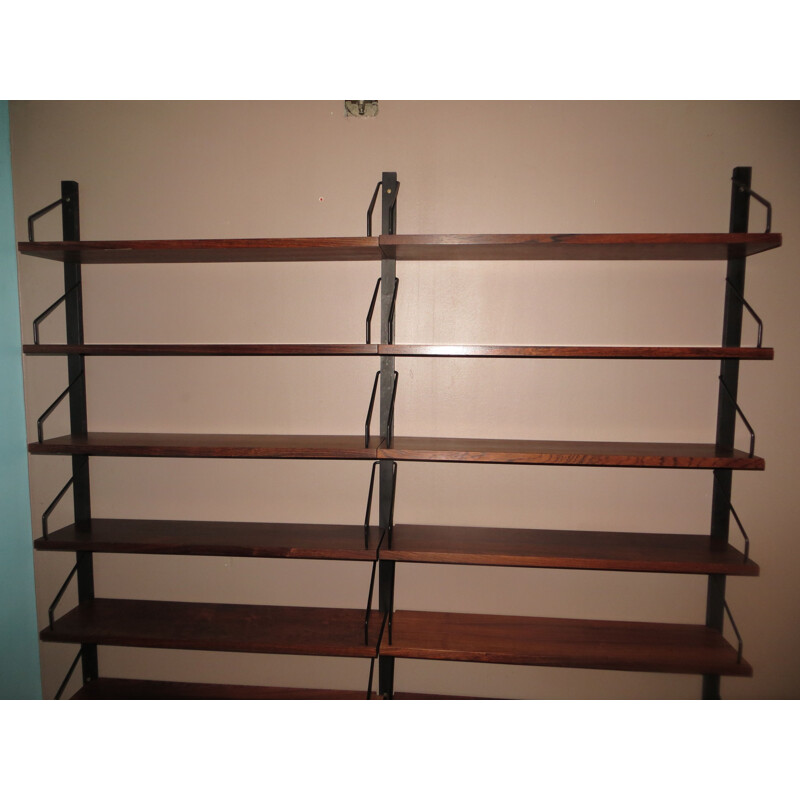 Vintage Scandinavian shelf by Poul Cadovius in Rio Rosewood