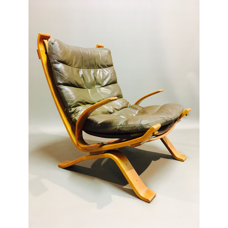 Vintage Scandinavian armchair by BRAMIN, 1960