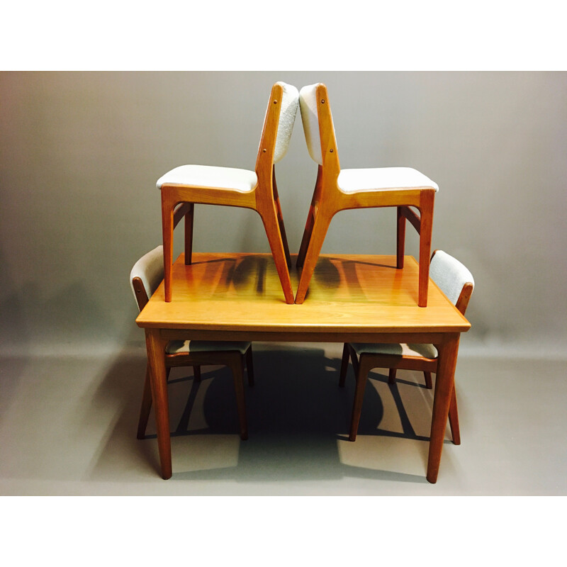 Vintage teak dining set, 1960