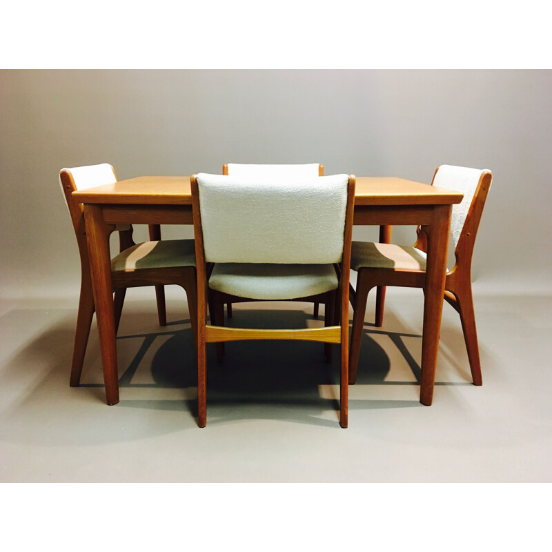 Vintage teak dining set, 1960