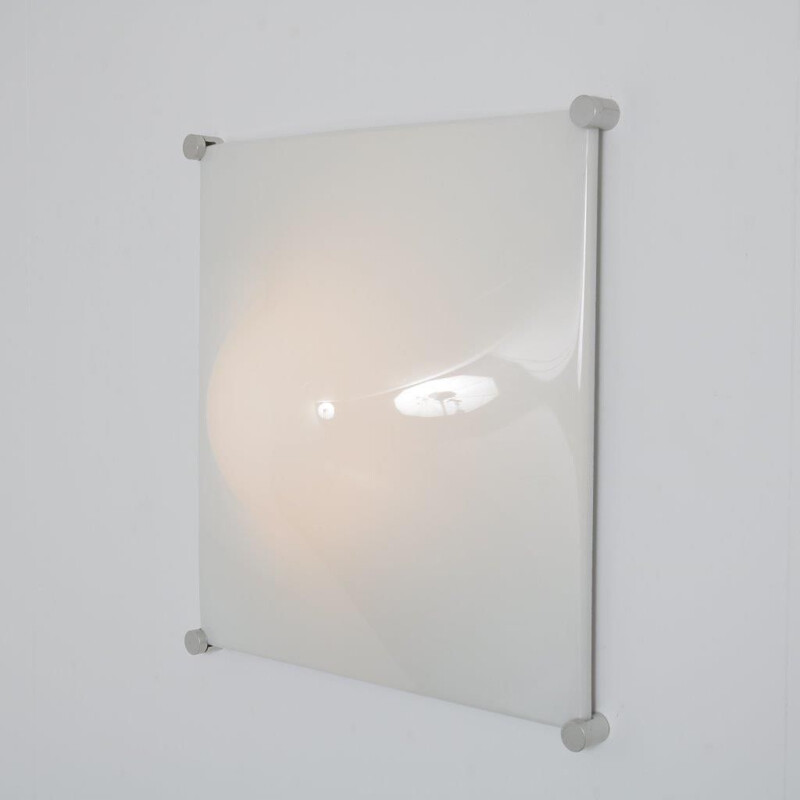 1960s “Bolla” wall lamp  designed by Elio Martinelli, manufactured by Martinelli in Italy
