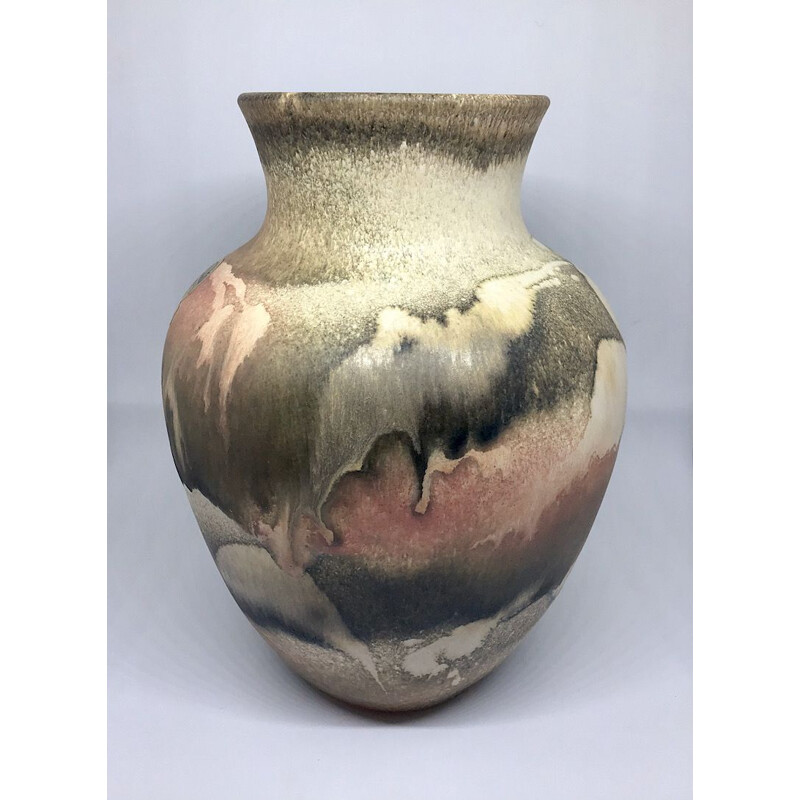 Vintage Ruscha ceramic vase, West Germany 1960