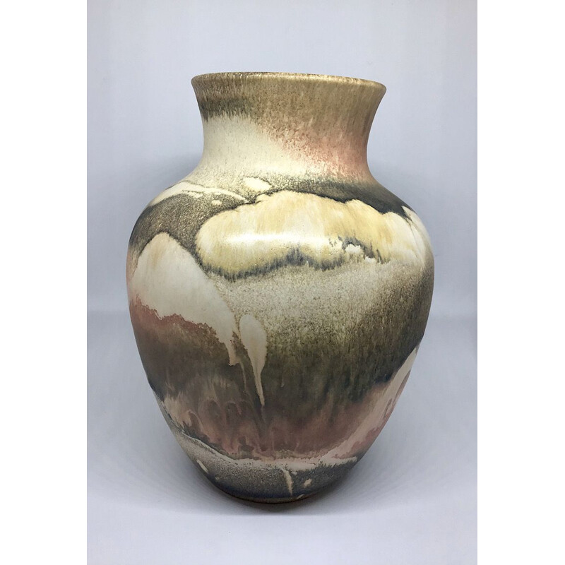 Vase en céramique vintage Ruscha, Allemagne de l'Ouest 1960