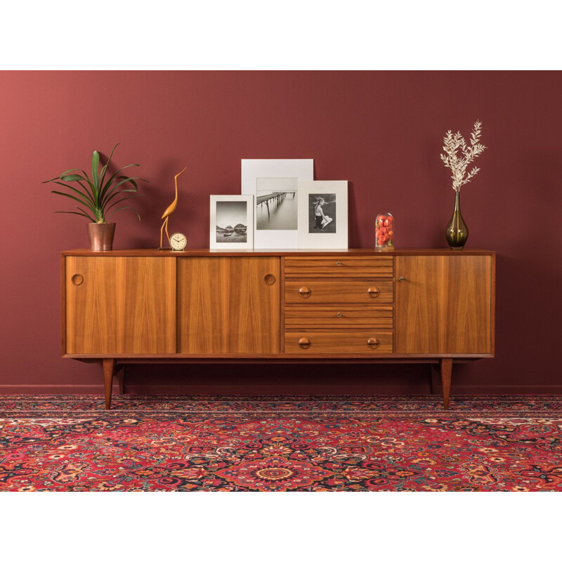 Walnut sideboard from the 1960s