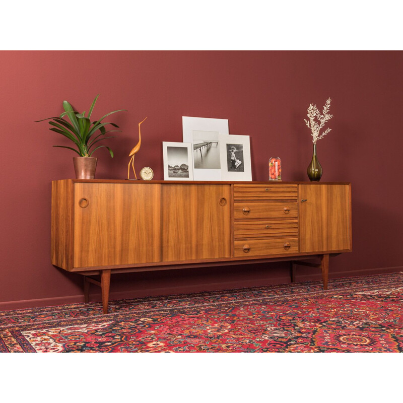 Walnut sideboard from the 1960s