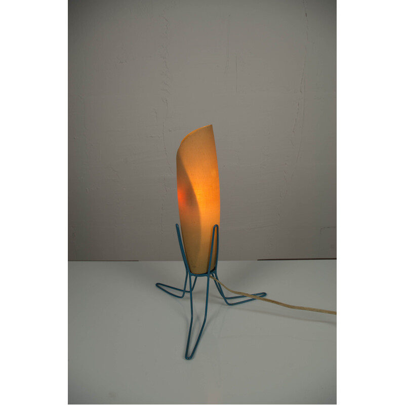 Vintage table lamp rocket model, 1960