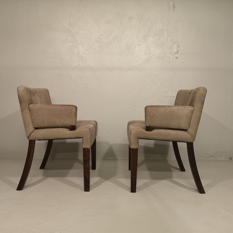 Pair of Wilmotte Vintage penguin armchairs for Chaumet