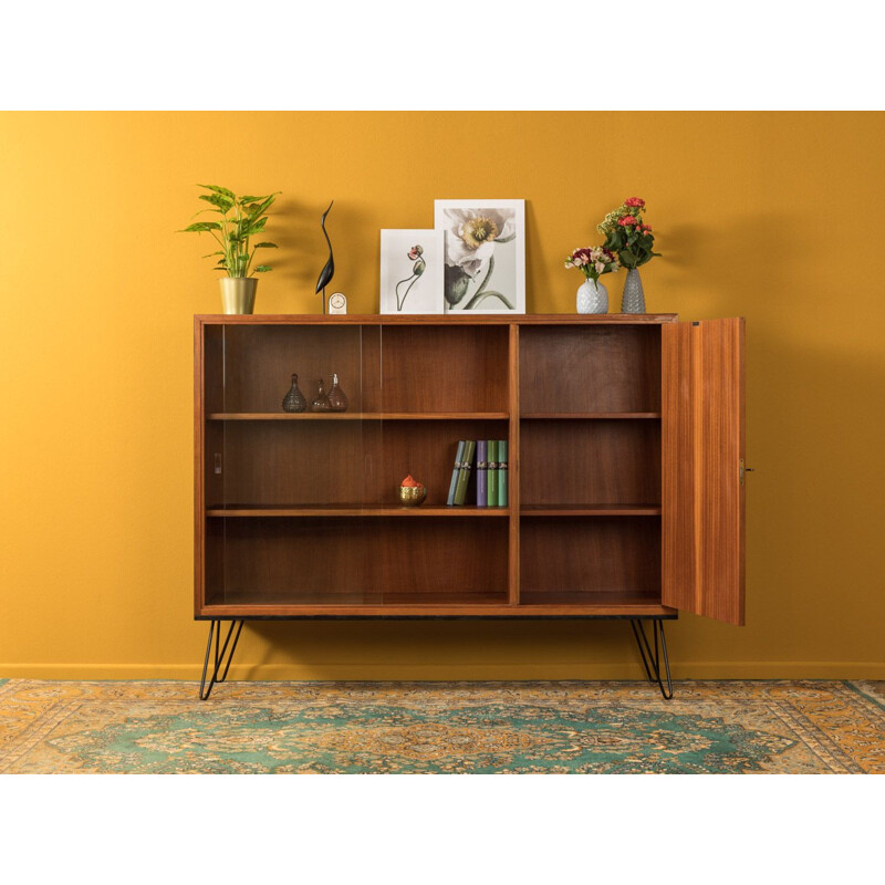 Vintage Walnut bookcase from the 1950s