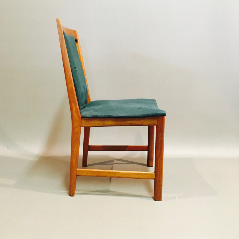 Set of 6 vintage chairs by Karl Erik Ekselius 1950