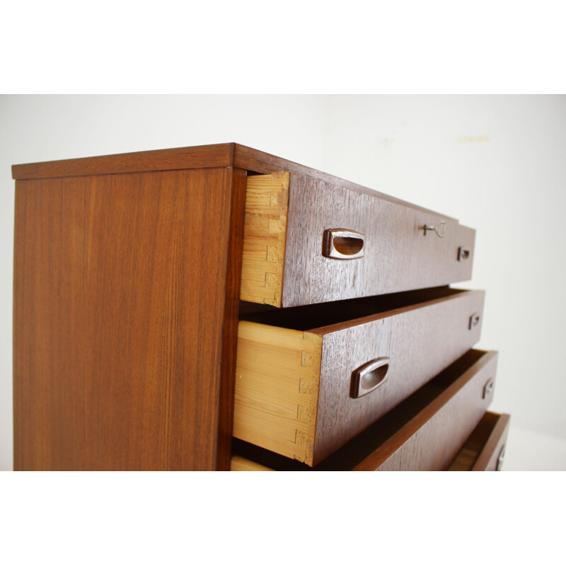 1960s Danish Teak Chest of Drawers