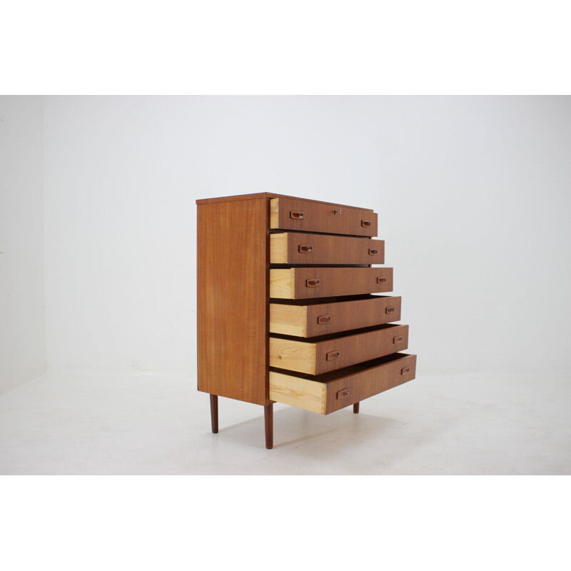 1960s Danish Teak Chest of Drawers