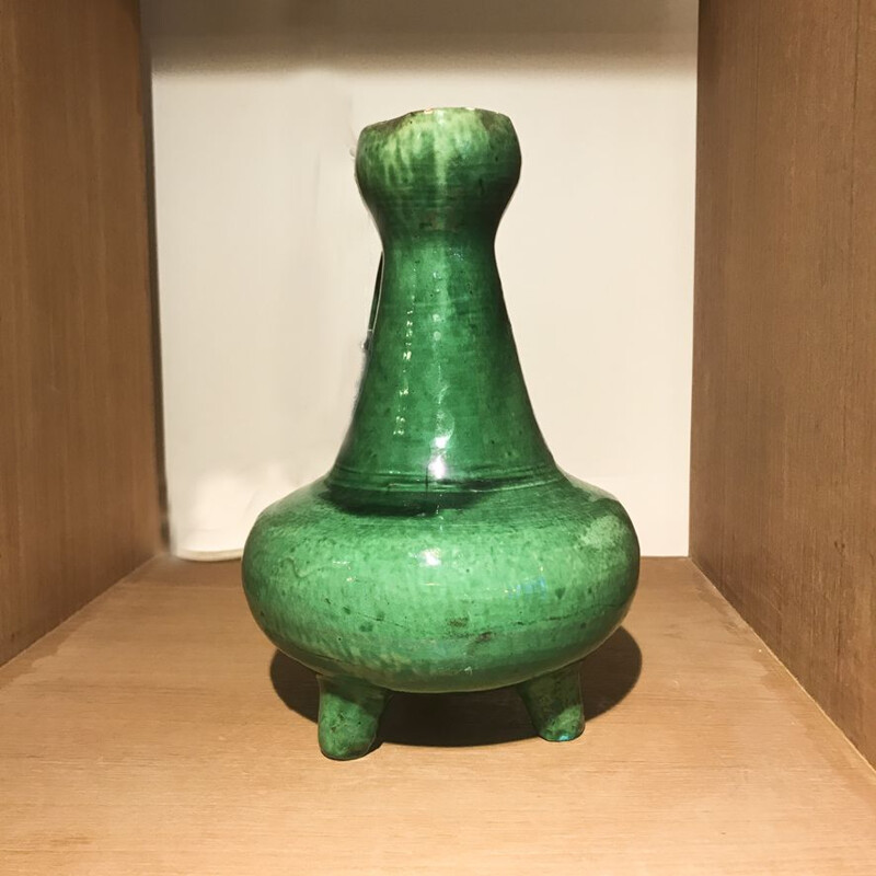 Vintage green ceramic, 1950