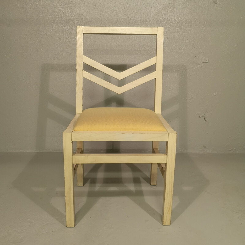Suite de 4 chaises vintage Quilt par WILMOTTE édition SCDR