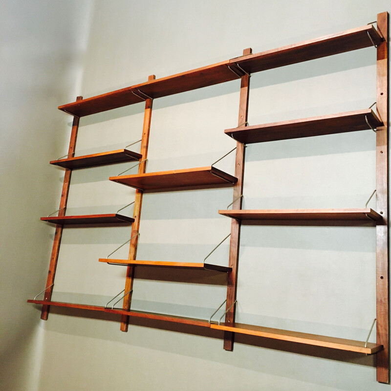 Vintage modular shelf, Scandinavian design 1950