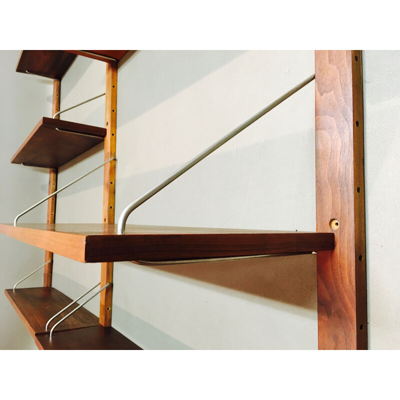 Vintage modular shelf, Scandinavian design 1950