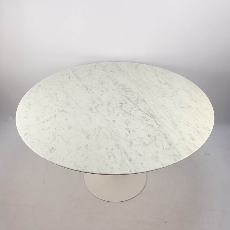 Vintage Marble Dining Table by Eero Saarinen for Knoll International 1970