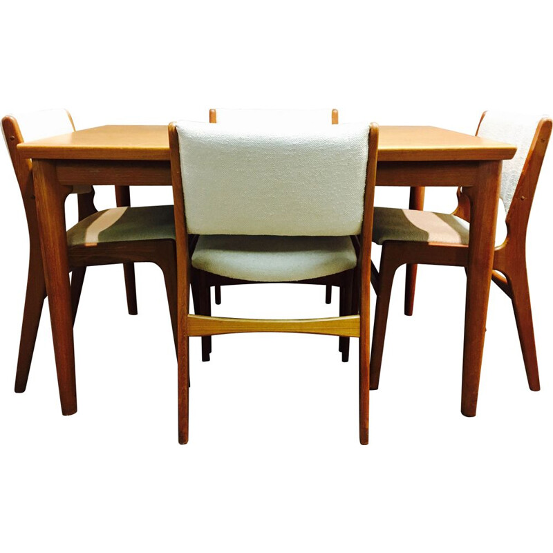 Vintage teak dining set, 1960