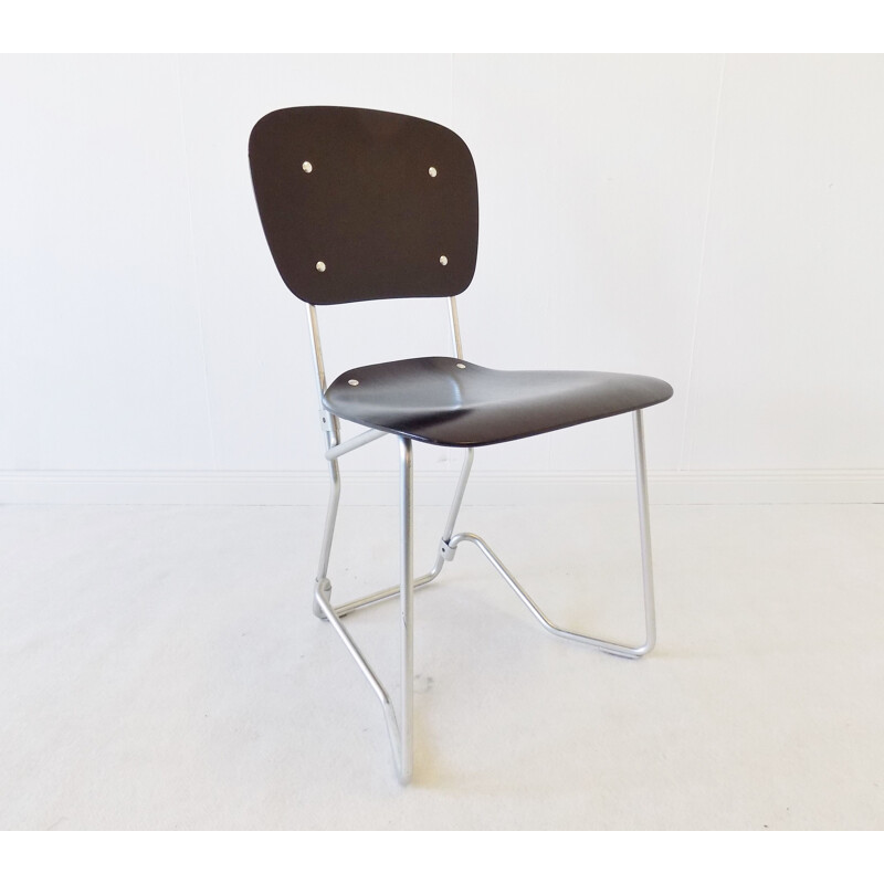 Aluflex Folding Chair by Armin Wirth for Zieringer