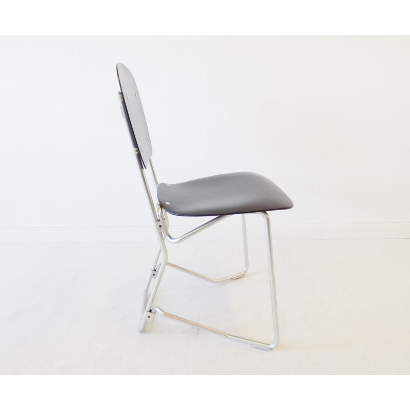 Aluflex Folding Chair by Armin Wirth for Zieringer