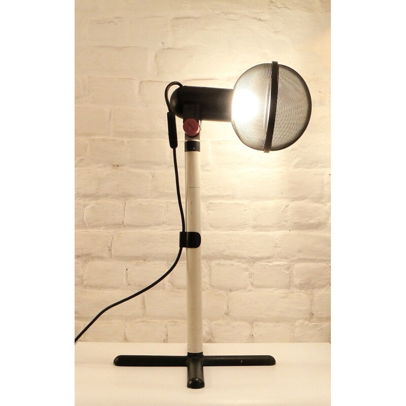 Roger Tallon's vintage microphone lamp for Erco, 1970s