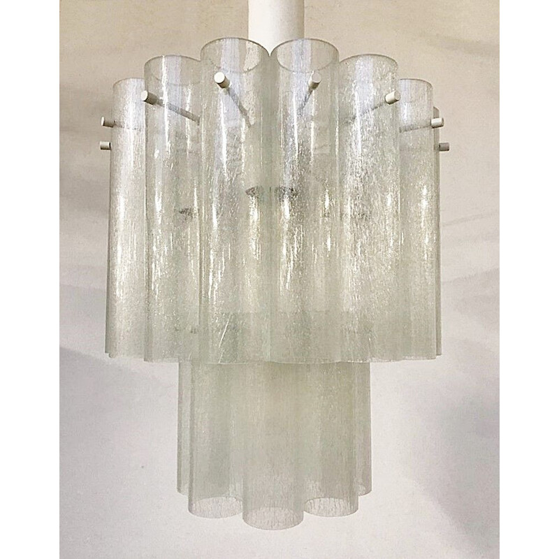 Lustre de vidro Vintage italiano