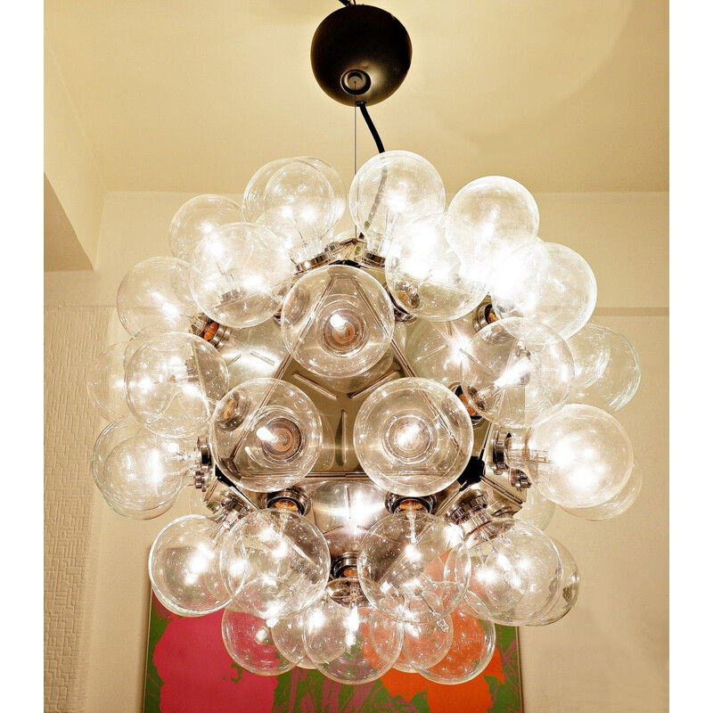 Vintage pendant lamp "Taraxacum 88" by Achille and Pier Giacomo Castiglioni