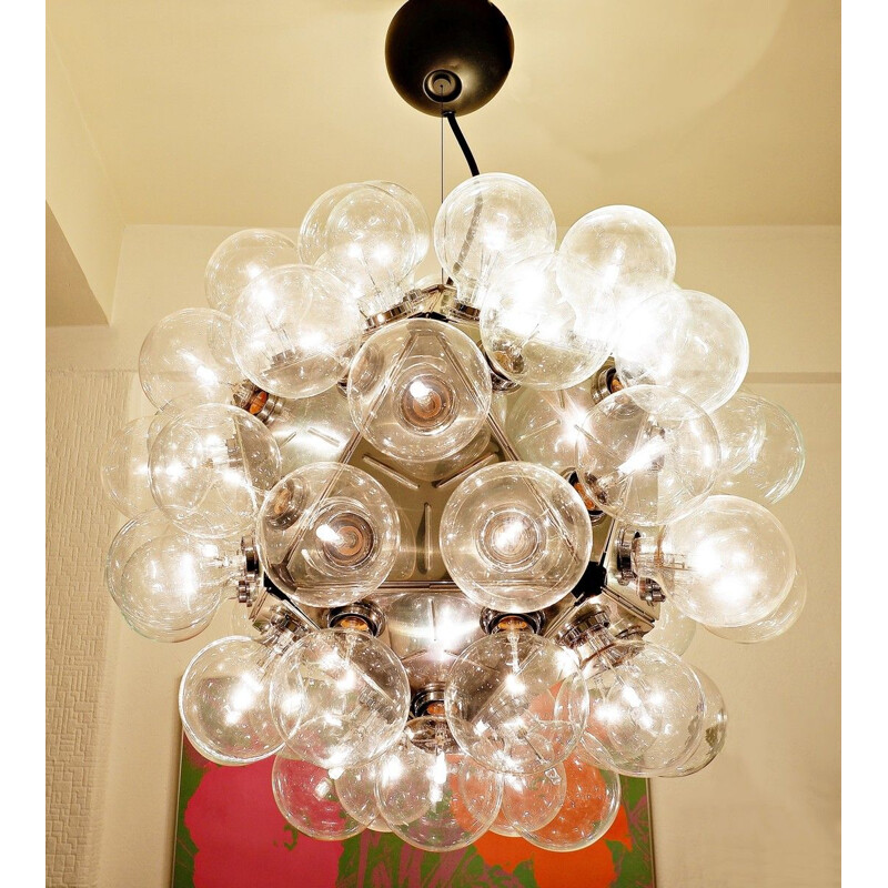 Vintage pendant lamp "Taraxacum 88" by Achille and Pier Giacomo Castiglioni