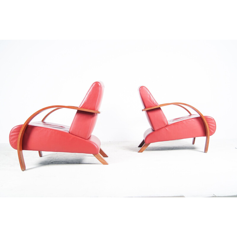 Iconic Bentwood armchairs 1940s - Set of 2