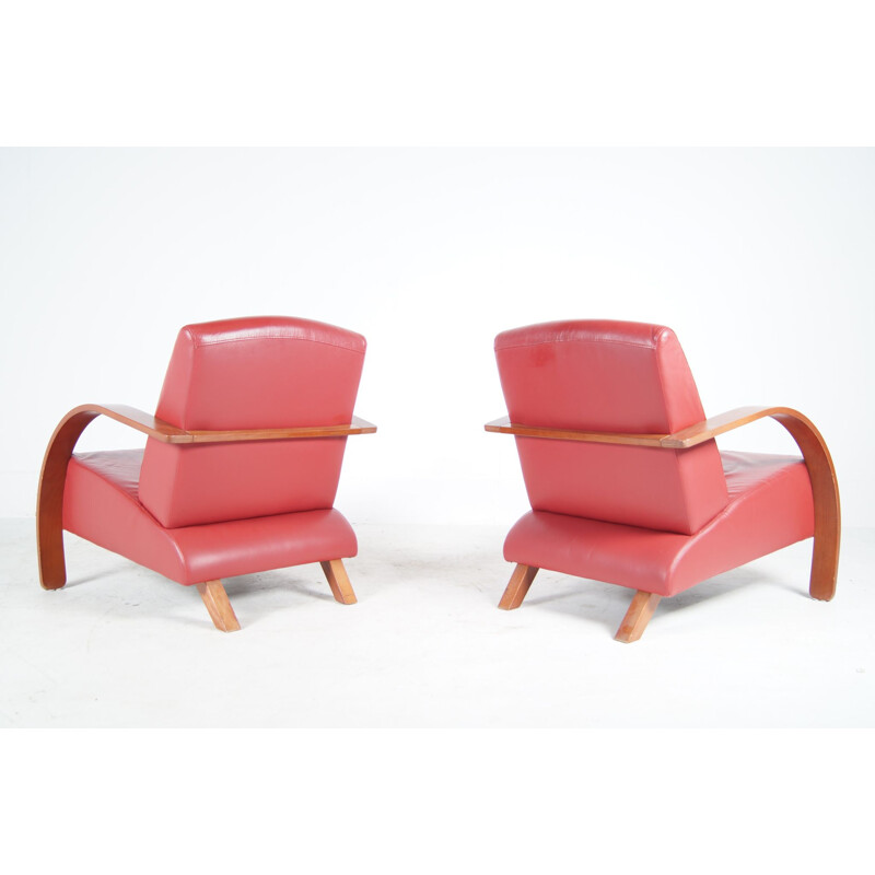 Iconic Bentwood armchairs 1940s - Set of 2