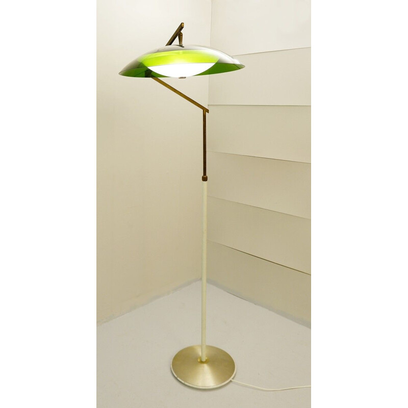 Vintage articulated floor lamp by Stilux, 1960s