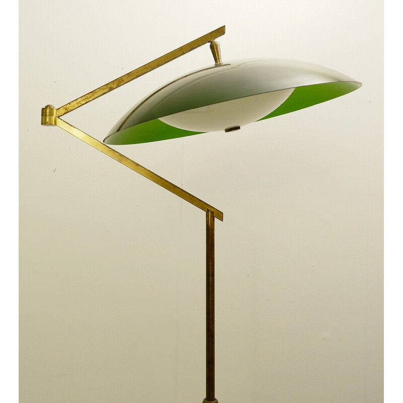 Vintage articulated floor lamp by Stilux, 1960s