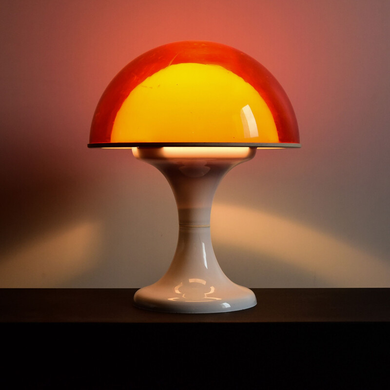 Vintage mushroom lamp, 1970s