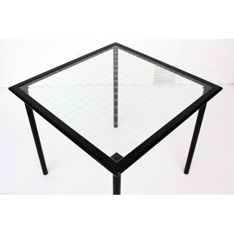 Flyline italian dining table by Flyline in metal 1980s