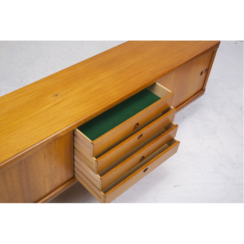 Teak vintage sideboard by H. W. Klein for Bramin