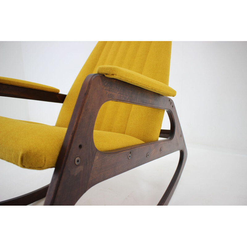 1960  Rocking Chair by ULUV Czechoslovakia