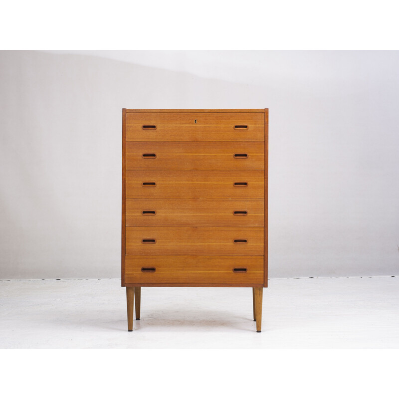  Danish Teak Chest of Drawers, 1960s