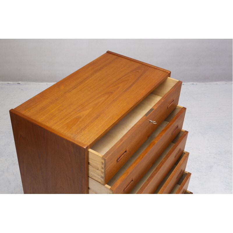  Danish Teak Chest of Drawers, 1960s