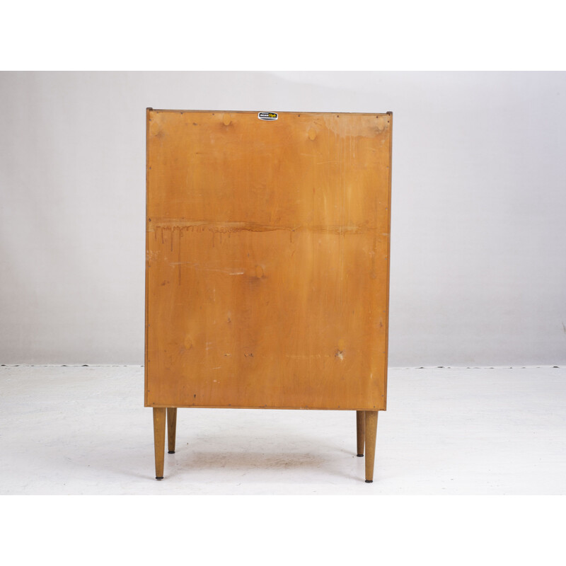 Danish teak vintage chest of drawers, 1960s