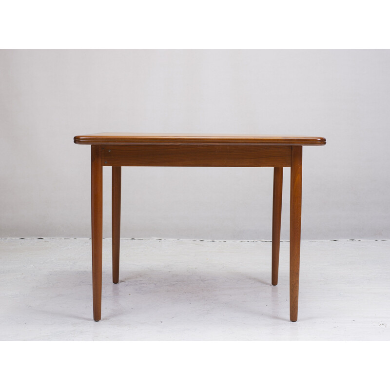 Extendable Teak Dining Table, 1960s