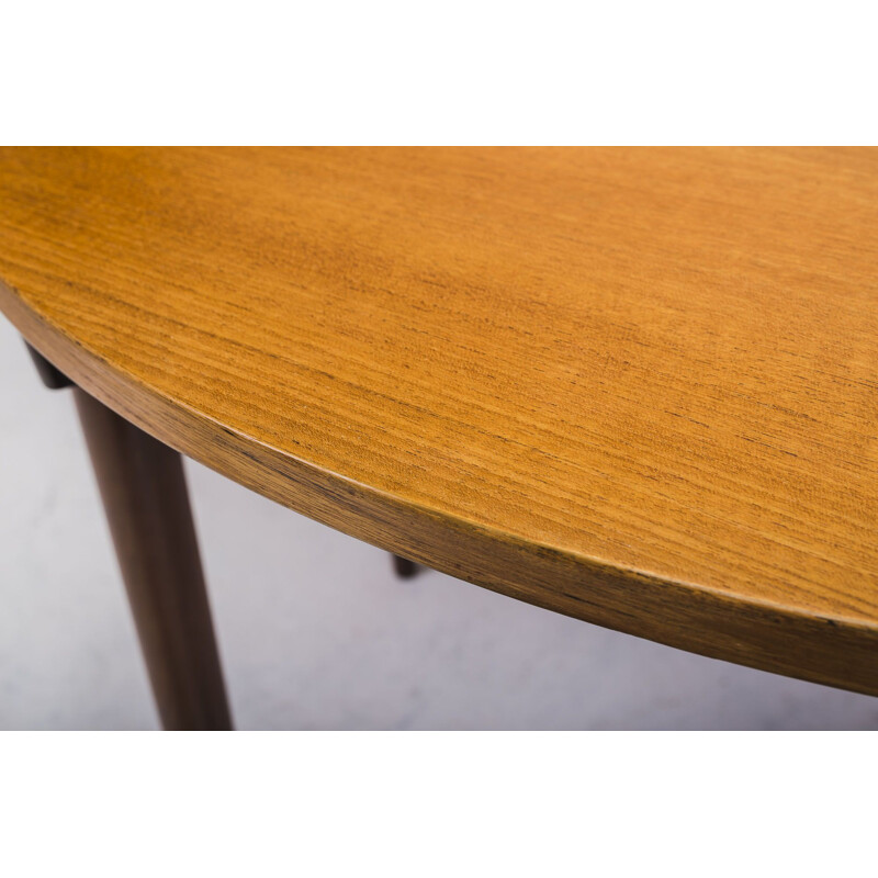 Teak dining set by Hans Olsen for Frem Røjle, 1950s