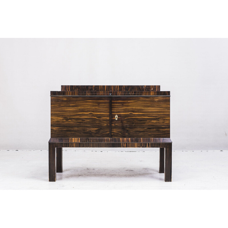 Art Deco rosewood vintage sideboard, 1930s