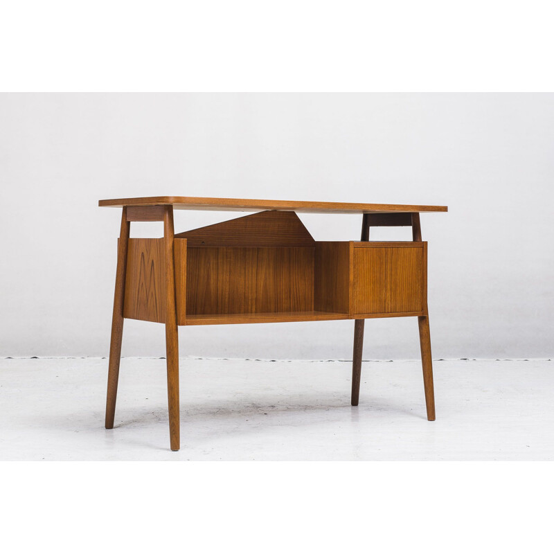 Teak Desk by Gunnar Nielsen Tibergaard, 1960s