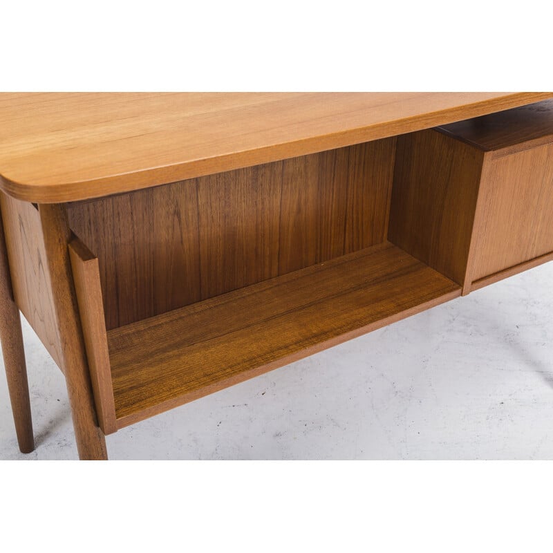 Teak Desk by Gunnar Nielsen Tibergaard, 1960s