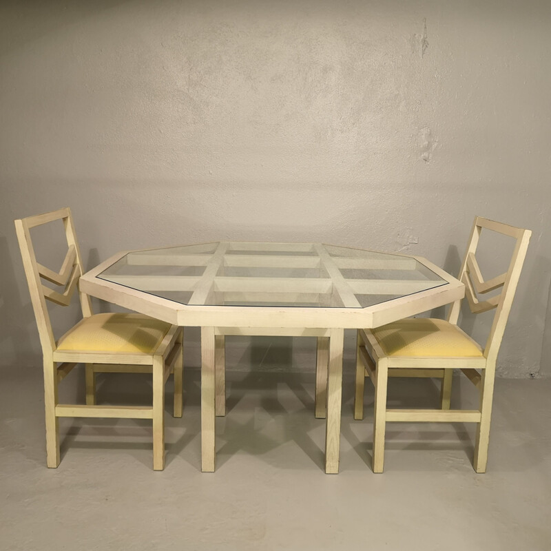 Mesa de época "Octo" de Jean-Michel Wilmotte, 1976