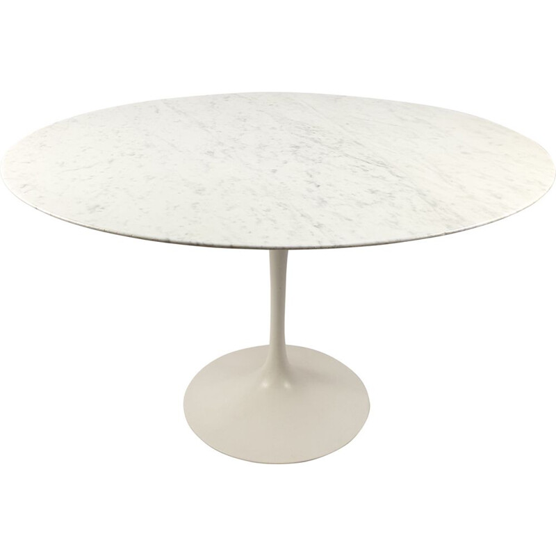 Vintage Marble Dining Table by Eero Saarinen for Knoll International 1970