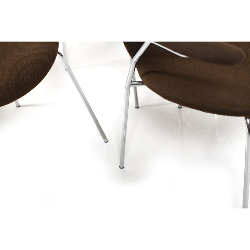 Set of 10 vintage chairs "Series 7" by Arne Jacobsen from Fritz Hansen